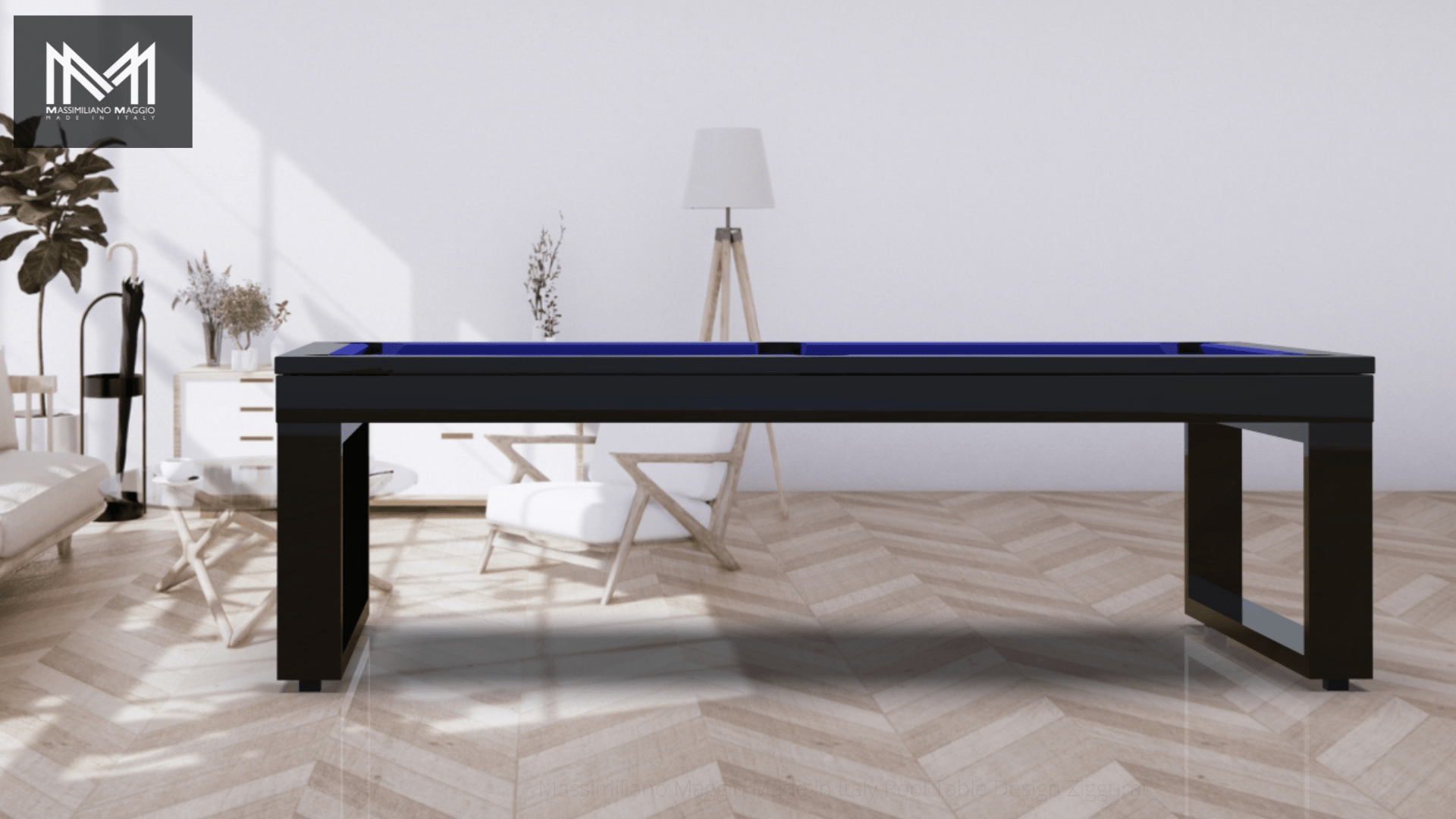 Luxury Pool Table 1 NEW Icon Exclusive Pool table by Massimiliano Maggio Made in Italy
