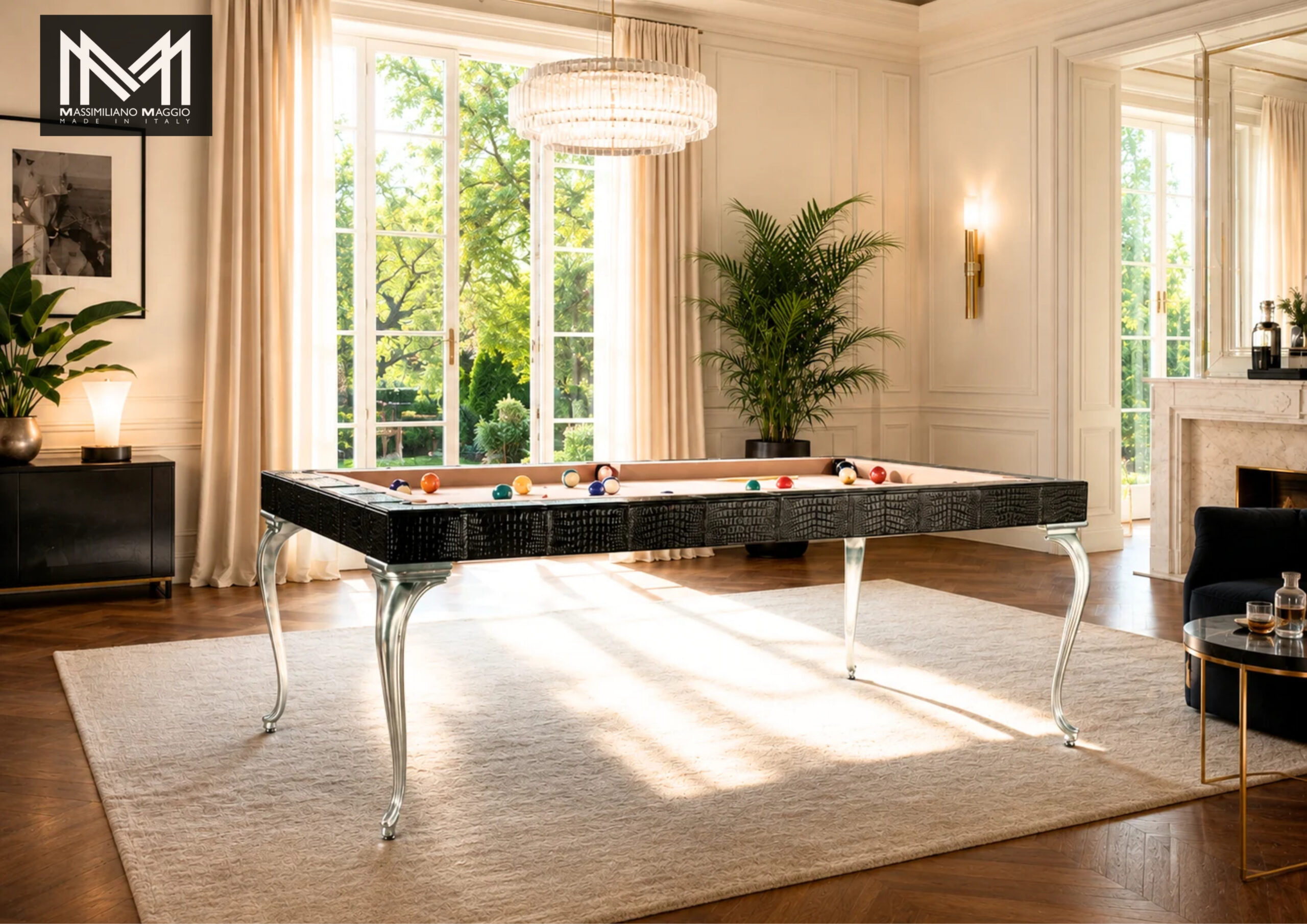 Luxury Pool Table 2 Class Pool Table Massimiliano Maggio Made in Italy 2 scaled
