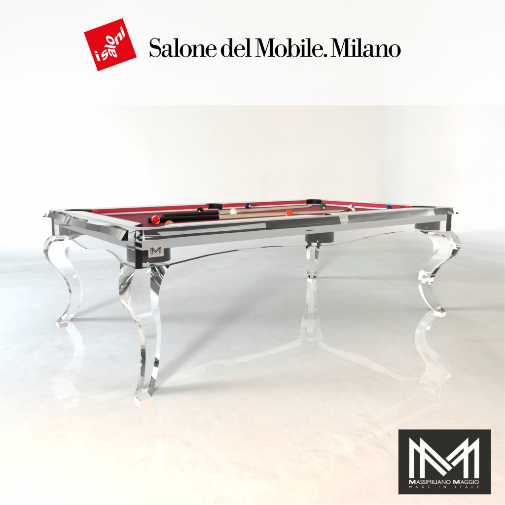 New Crystal Class Pool Table SALONE DEL MOBILE 23 14