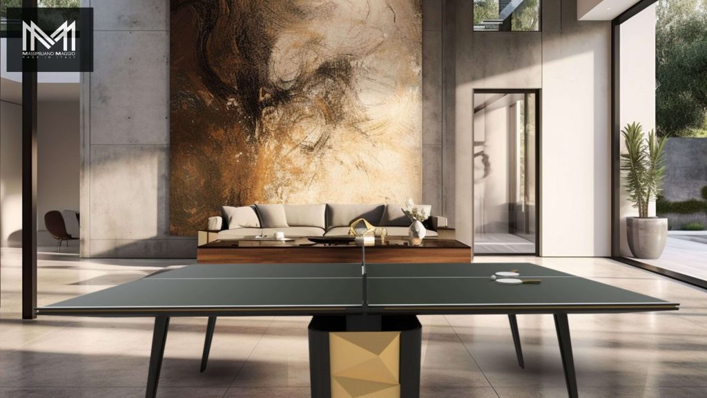 Luxury Pool Table Cover Tennis Tables Massimiliano Maggio 1