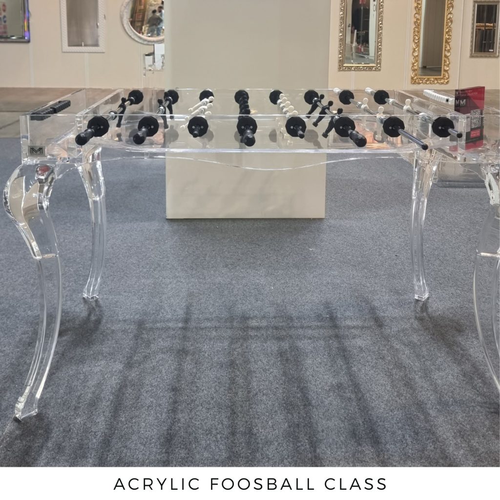 LUXURY FOOSBALL TABLE ACRYLIC CLASS