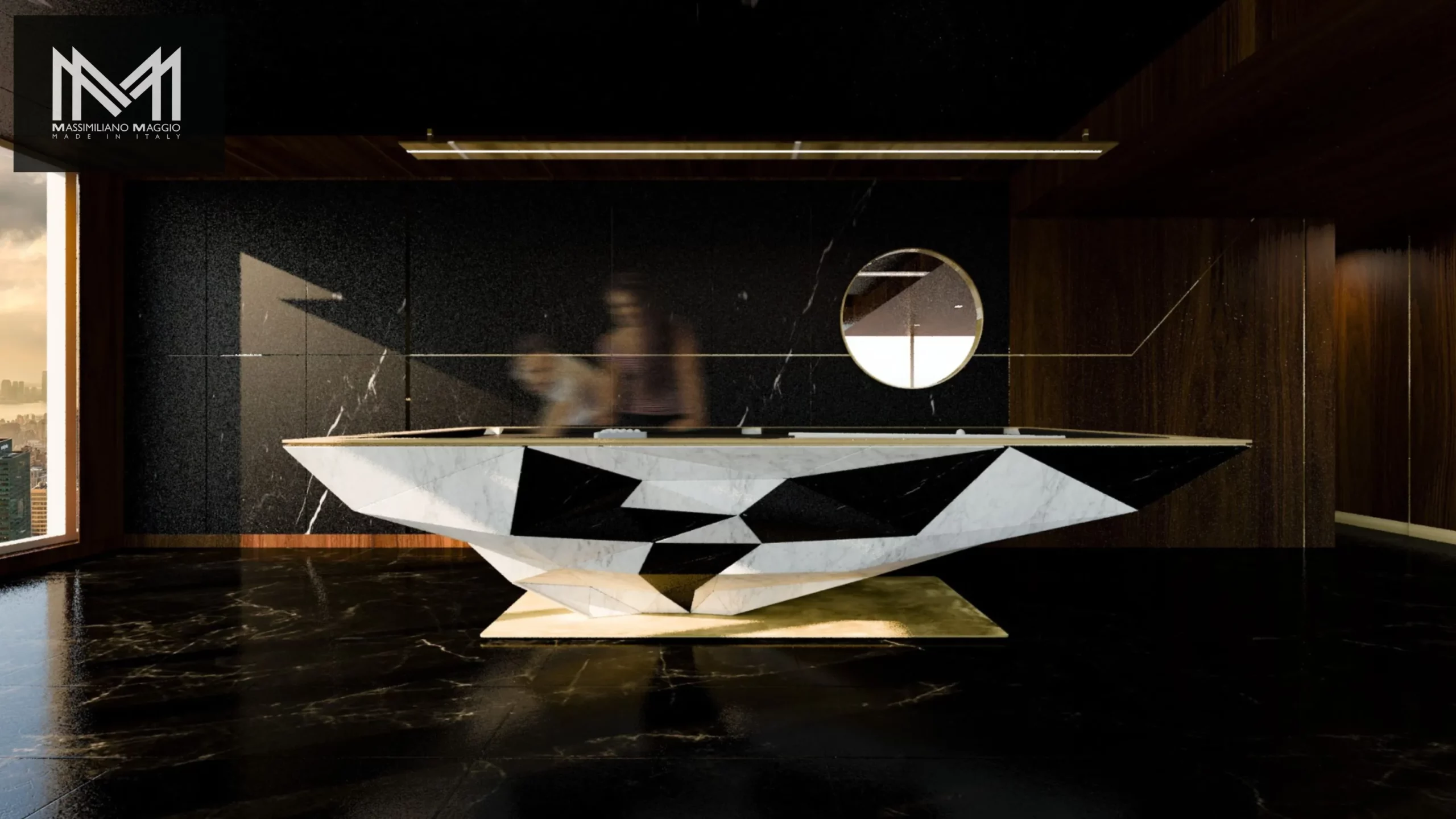 Luxury Pool Table Terra Billiard Table Massimiliano Maggio 1 scaled